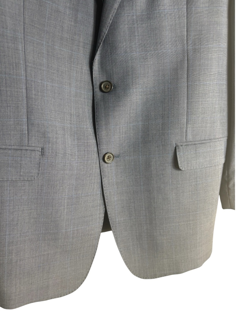 LAUREN RALPH LAUREN Slim Fit Sport Coat from Macy’s 100% Wool Navy Text Size 44R - Picture 7 of 15